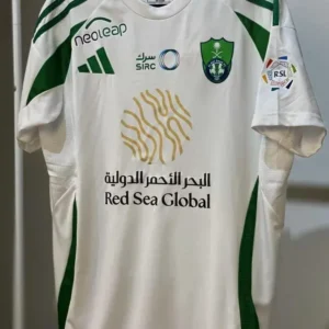 تيشرت الاهلي الابيض لاعب 2025