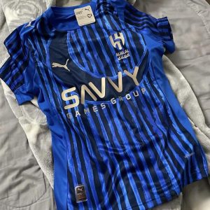 تيشرت الهلال نسخه لاعبين مع شعار كاس العالم